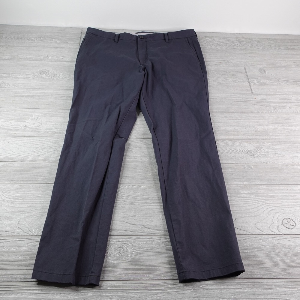 Vineyard Vines Performance On The Go Pants Men's Size 38x32 Golf Stretch Black - Picture 2 of 7